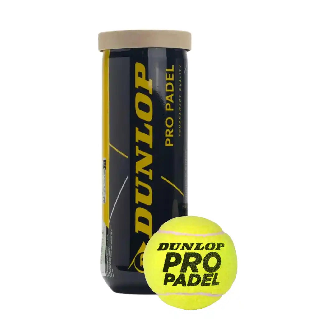 DUNLOP PRO PADEL BALLS (3 BALL CAN)