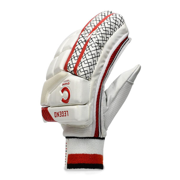 CHAMP ADULT LEGEND - BATTING GLOVES - RED/WHITE - RIGHT HAND