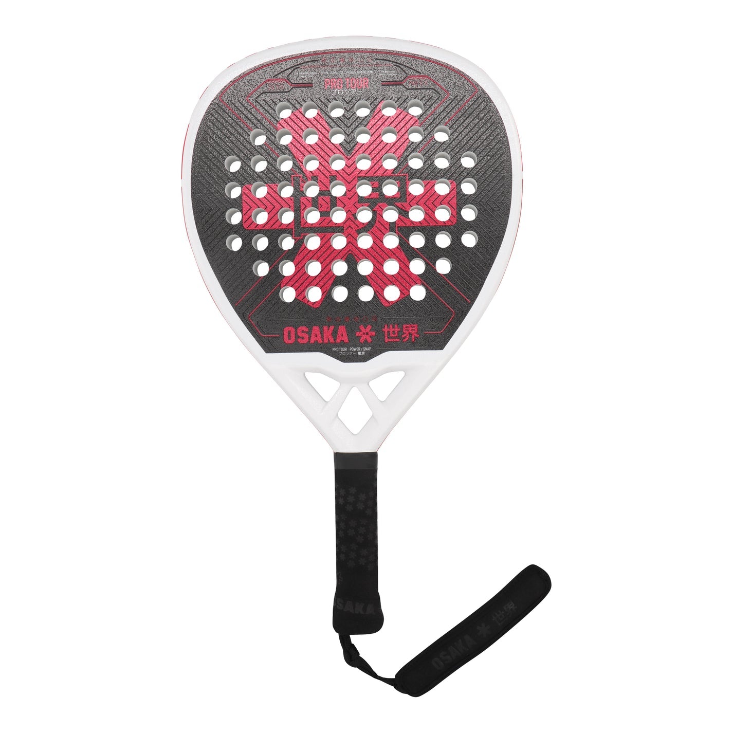 OSAKA PRO TOUR POWER PADEL RACKET - RED