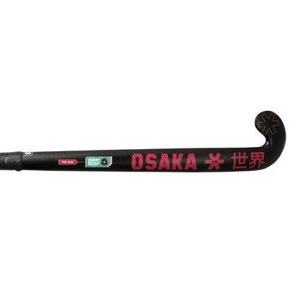 OSAKA VISION GF INDOOR PRO BOW HOCKEY STICK - BLACK/RED