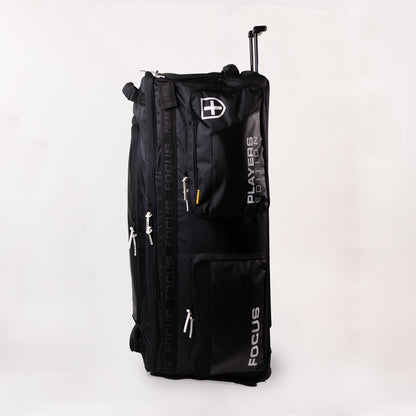 PLAYERS EDITION STANDUP WHEELIE CRICKET BAG - BLACK