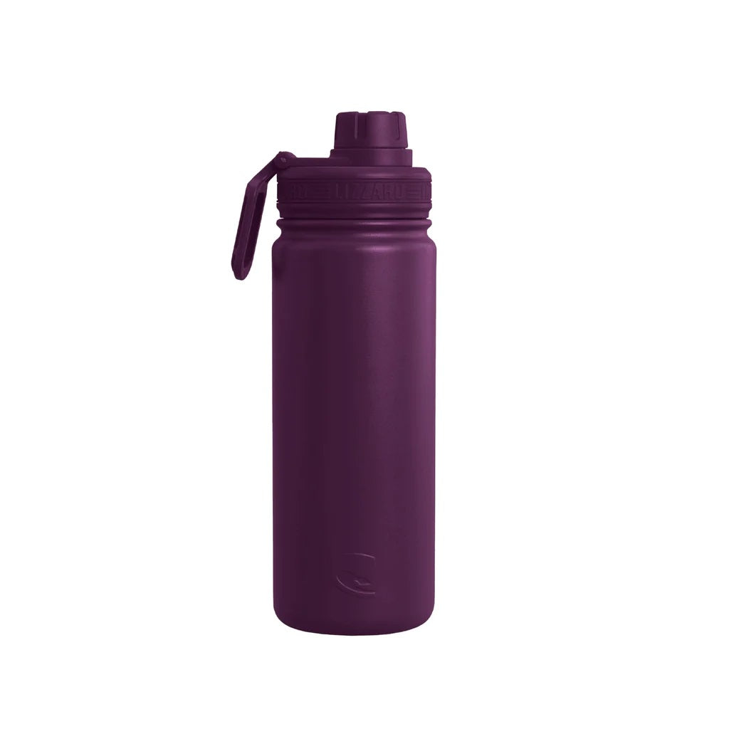 LIZZARD FLASK 530ML - EGGPLANT