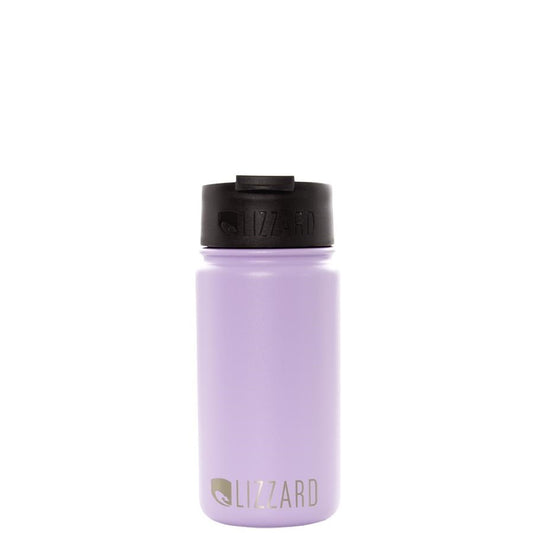 LIZZARD FLASK 415ML - LILAC