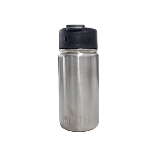 LIZZARD FLASK 415ML - STAINLESS STEEL