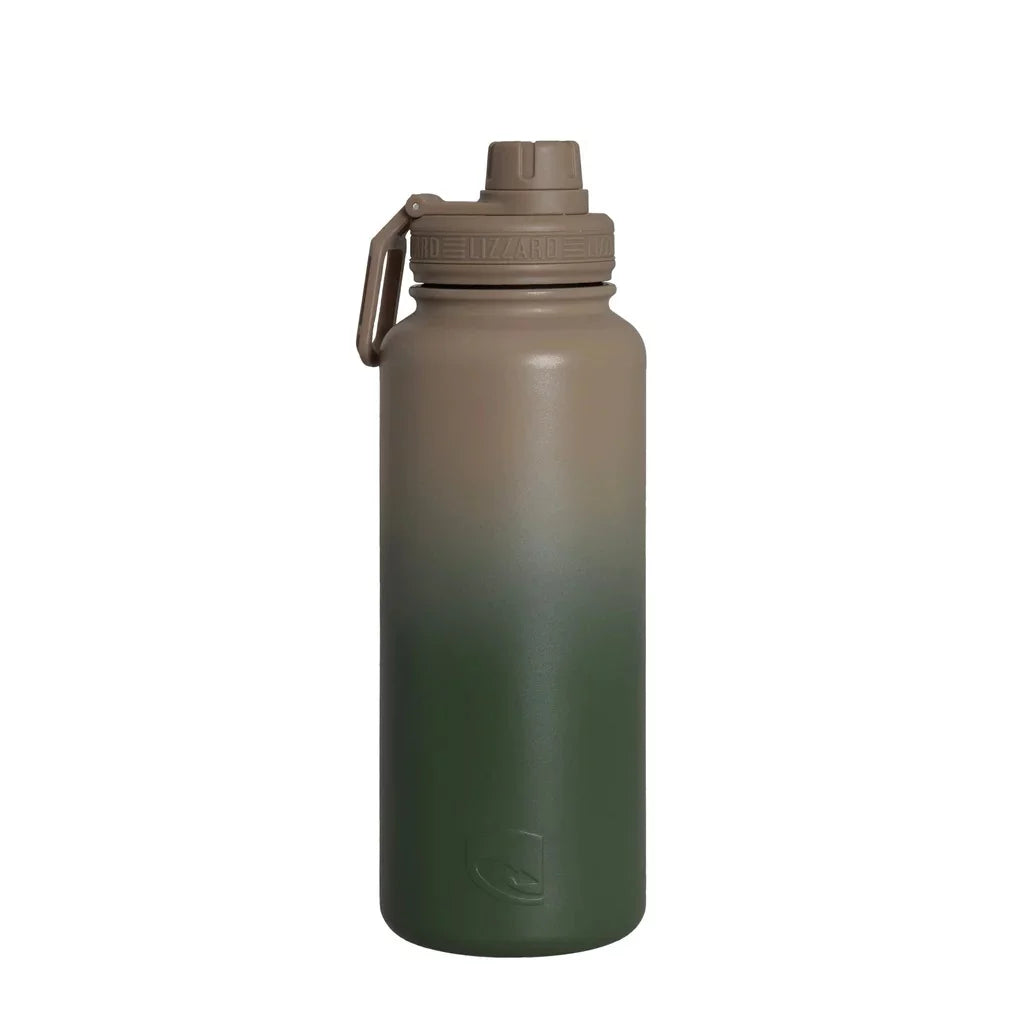 LIZZARD FLASK 960ML - OLIVE SAND