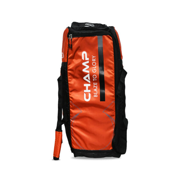 CHAMP LEGEND WHEELIE KIT BAG - ORANGE AND GREY