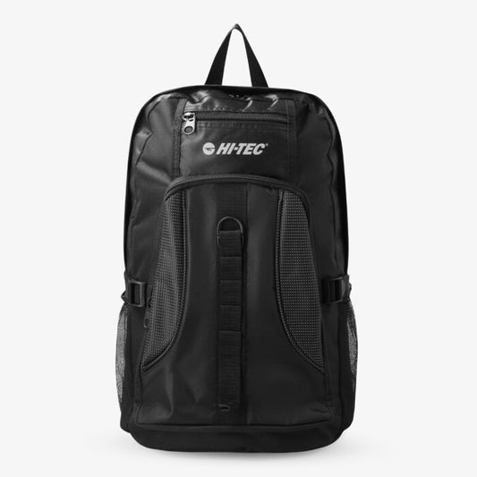 HI-TECH SCHOOL BACKPACK - BLACK/GREY