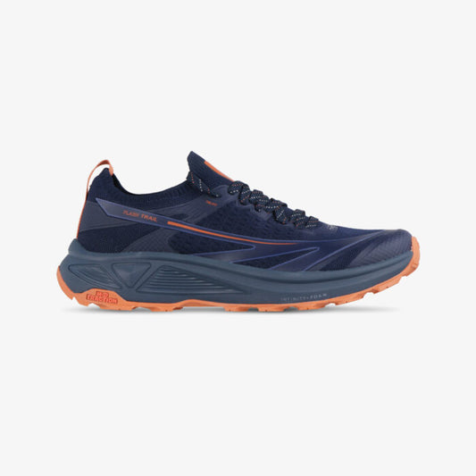 MEN'S HI-TEC FLASH CONTOUR SHOES - NAVY/HAWAIIAN SUNSET