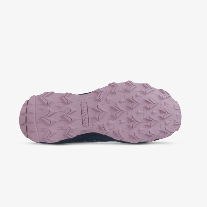 LADIES HI-TEC FLASH CONTOUR SHOES - TRUE NAVY/LILAC