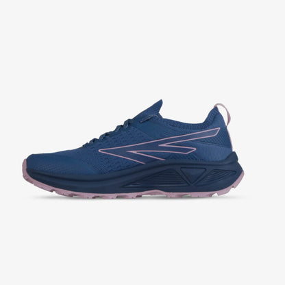 LADIES HI-TEC FLASH CONTOUR SHOES - TRUE NAVY/LILAC