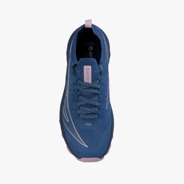 LADIES HI-TEC FLASH CONTOUR SHOES - TRUE NAVY/LILAC