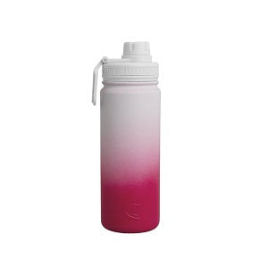 LIZZARD FLASK 530ML - PINK/WHITE OMBRE