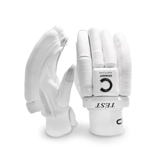 CHAMP YOUTH TEST - BATTING GLOVES WHITE - RIGHT HAND