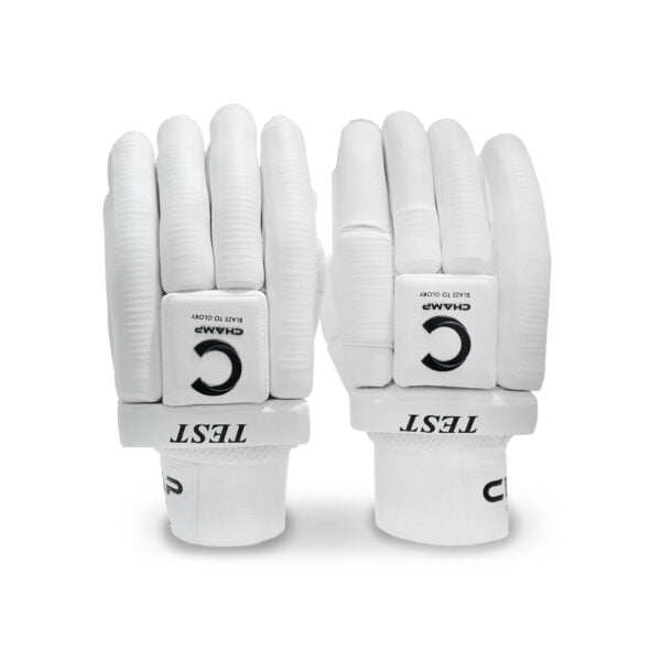 CHAMP YOUTH TEST - BATTING GLOVES WHITE - RIGHT HAND