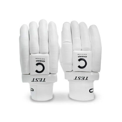 CHAMP YOUTH TEST - BATTING GLOVES WHITE - RIGHT HAND