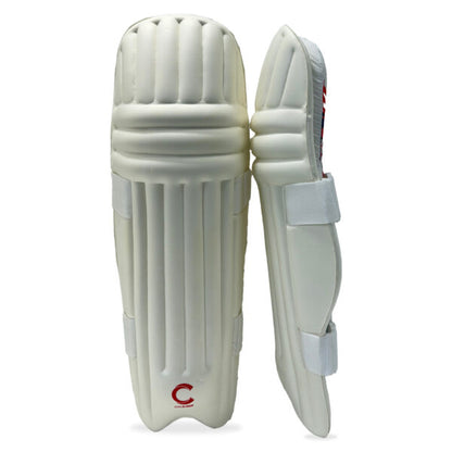 CHAMP JUNIOR ELITE MOULDED BATTING PADS - RED/BLUE - SMALL