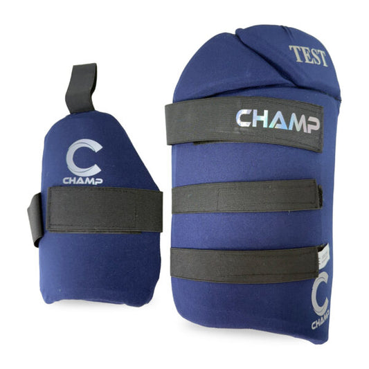 CHAMP YOUTH TEST DUAL THIGHPAD - NAVY - RIGHT HAND