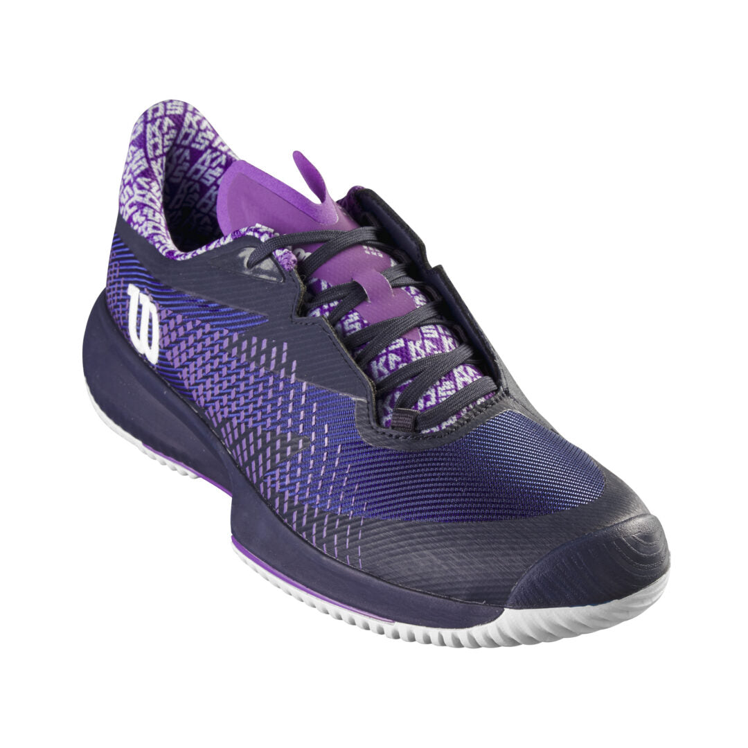 LADIES KAOS SWIFT 1.5 TENNIS SHOE - NAVY BLAZER/ROYAL LILAC