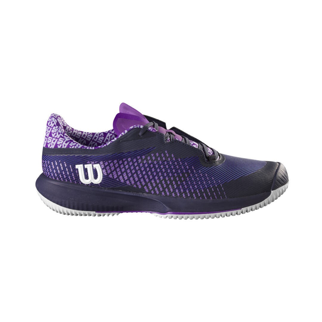 LADIES KAOS SWIFT 1.5 TENNIS SHOE - NAVY BLAZER/ROYAL LILAC