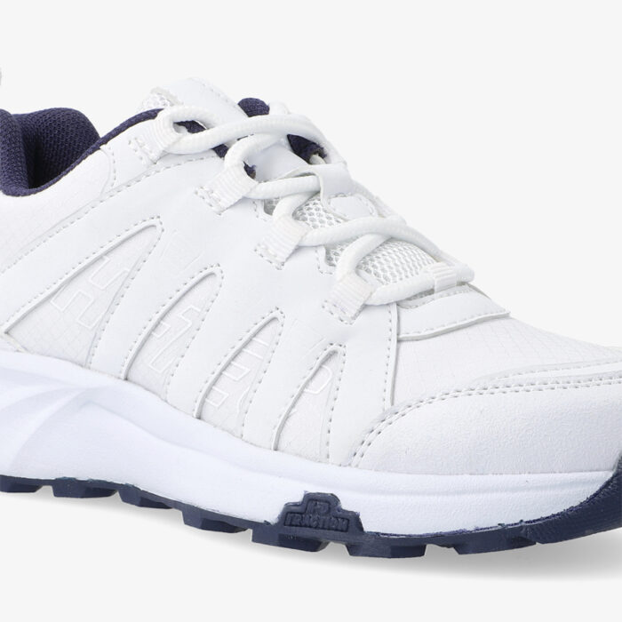 JUNIOR HI-TEC WARRIOR BTS SHOES EZ - WHITE/NAVY