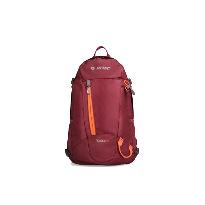 HI-TEC PIONEER 25L BACKPACK - SANGRIA/ORANGEADE