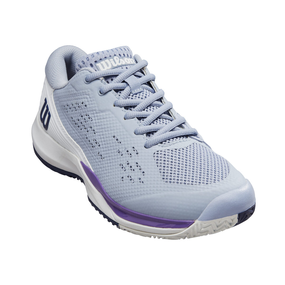 LADIES RUSH PRO ACE TENNIS SHOES - EVENTIDE/LILAC