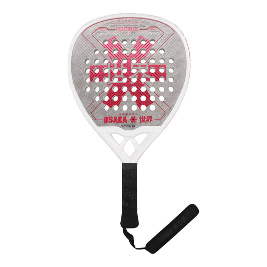 OSAKA PRO TOUR LTD POWER PADEL RACKET - SILVER/RED