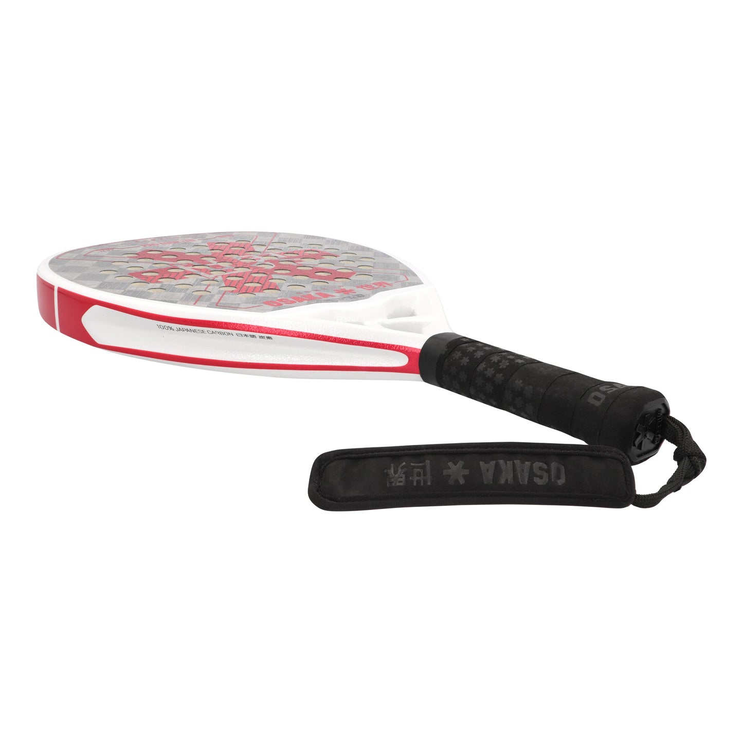 OSAKA PRO TOUR LTD POWER PADEL RACKET - SILVER/RED