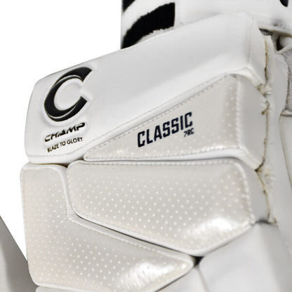 CHAMP ADULT CLASSIC PRO BATTING GLOVES - WHITE - RIGHT HAND