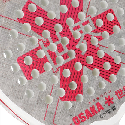 OSAKA PRO TOUR LTD POWER PADEL RACKET - SILVER/RED