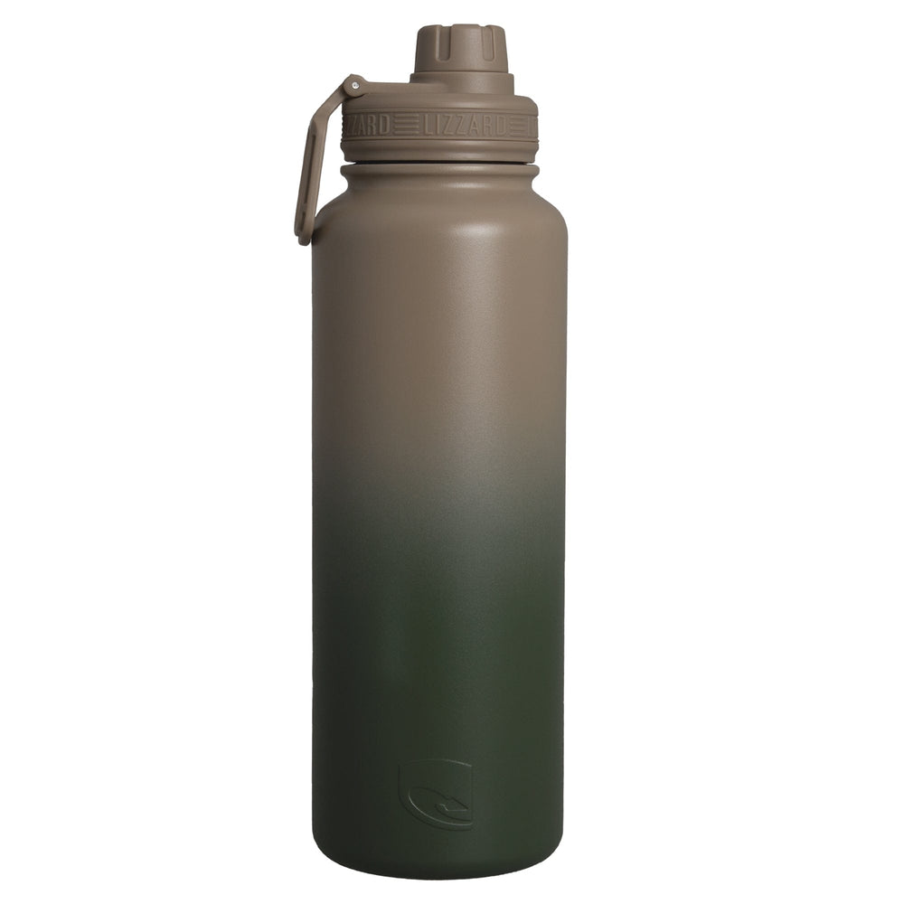 LIZZARD FLASK 415ML - OLIVE SAND