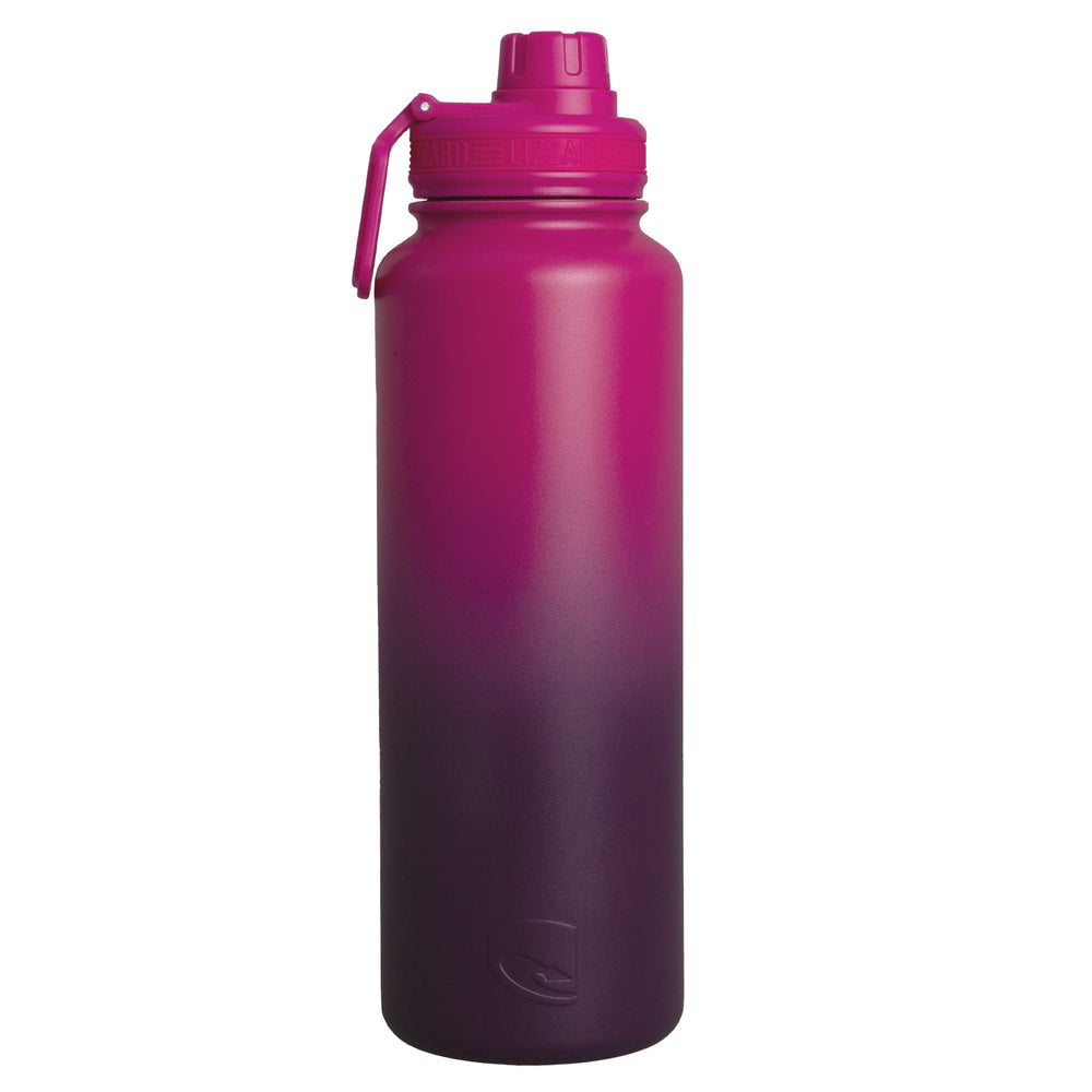 LIZZARD FLASK 960ML - EGGPLANT/HOT PINK