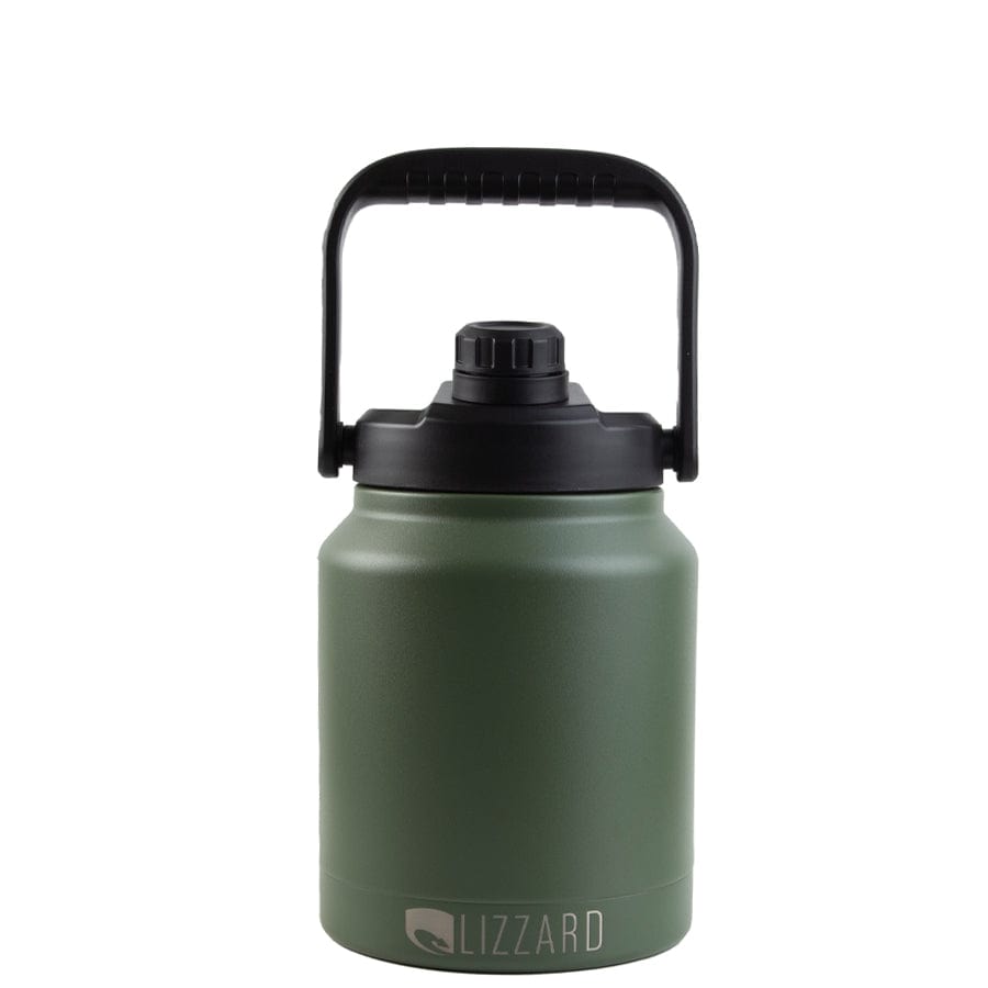 LIZZARD GROWLER FLASK 2.5L - OLIVE